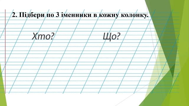 Діагностувальна робота. Іменник. 2 клас смотреть онлайн