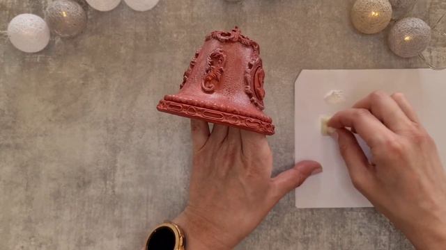 Vintage Christmas Ornaments DIY / Vintage Bell DIY ?? смотреть онлайн