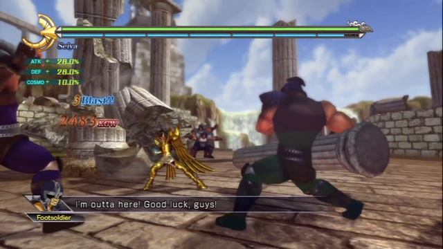 Saint Seiya: Sanctuary Battle All Characters (Including DLC) [PS3] смотреть онлайн