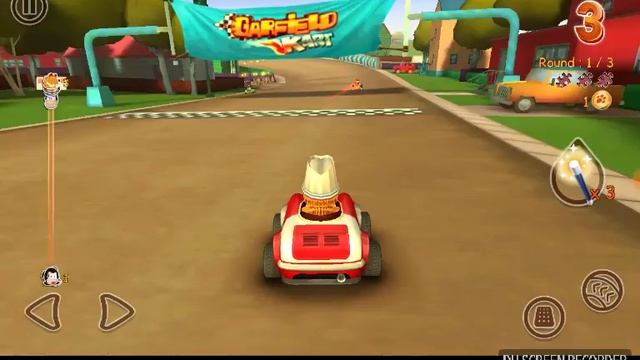 GARFIELD KART игра смотреть онлайн
