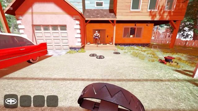 Hello Neighbor Alpha 1 Заставляю капканами подход к выходу смотреть онлайн