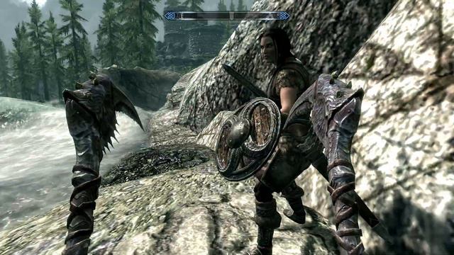 Chinchilla Dave's Skyrim Adventure! - Water and Gravity (Part 8) смотреть онлайн