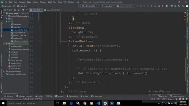 #10 || Flutter GetX Tutorial || Reactive State Manager - GetX with Controller Type смотреть онлайн