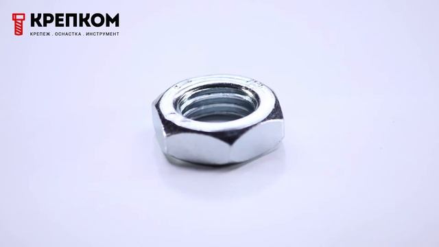 Гайка низкая с левой резьбой DIN 439 смотреть онлайн