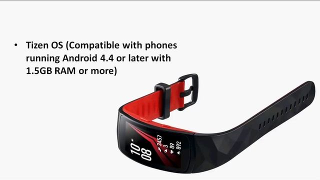 Samsung Gear Fit2 Pro Waterproof Fitness Tracker with Curved Super AMOLED screen, Heart rate at $19 смотреть онлайн