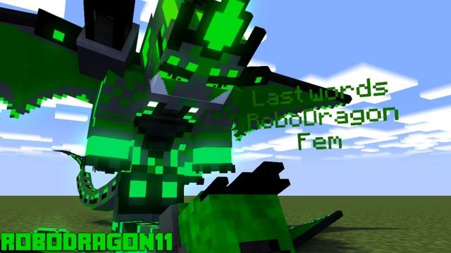 RoboDragon11 vs RoboDragon Fem | Minecraft Animation [Made by RoboDragon11] смотреть онлайн