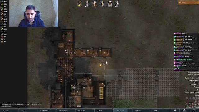 RimWorld #5. Империя Медика. Империя растет, 7 чаттерсов в игре смотреть онлайн