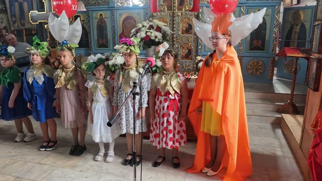 Пасхальный концерт в Храме Иконы Казанской Божьей Матери с.Борисовка смотреть онлайн