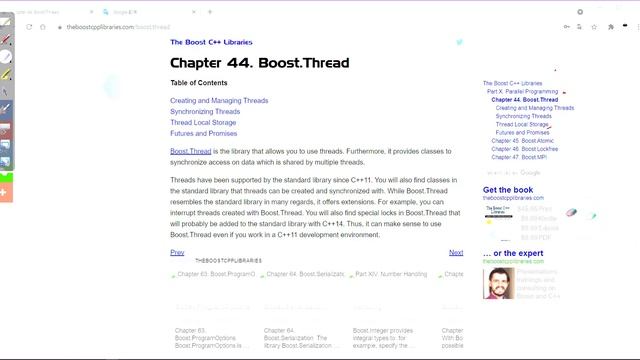 [c++]20 Chapter 44 Boost Thread смотреть онлайн
