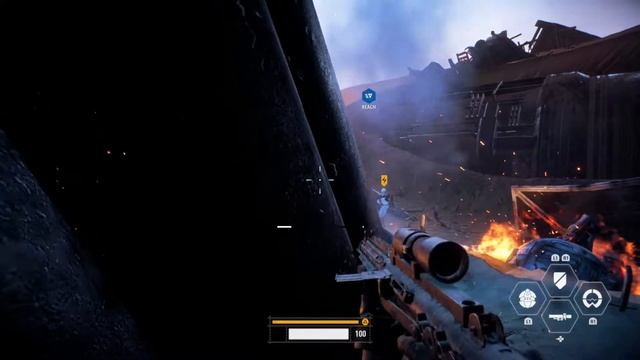 Star Wars Battlefront 2 Walkthrough Part 7 - Battle of Jakku смотреть онлайн