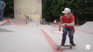 Как сделать бэксайд 180 на скейте (How to BS 180 on a skateboard)