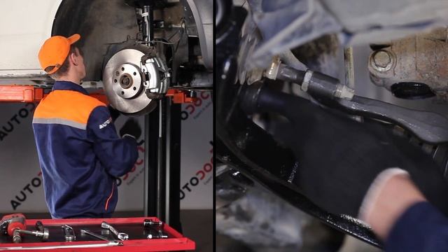 Come sostituire biellette barra stabilizzatrice su VW T5 TRANSPORTER [VIDEO TUTORIAL DI AUTODOC] смотреть онлайн
