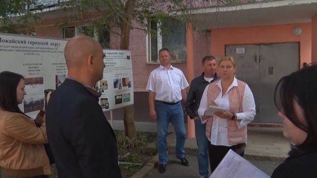 В Можайске продолжается ремонт подъездов смотреть онлайн