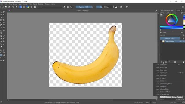 Krita How To Change Color Of Layer Tutorial смотреть онлайн