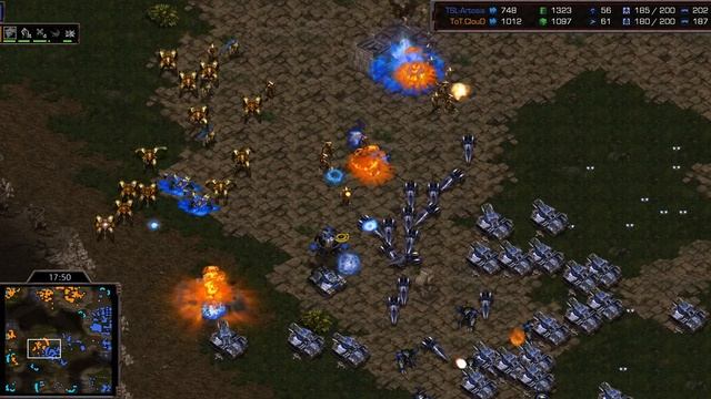 Artosis ?? (T) v Cloud ?? (P) on Python - StarCraft - Brood War смотреть онлайн