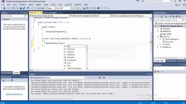Multiline text in DatagridView Cell - C# смотреть онлайн