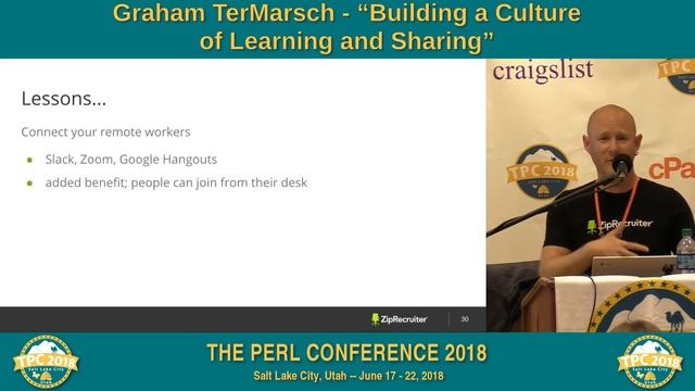 Graham Termarsch - "Building a Culture of Learning and Sharing" смотреть онлайн