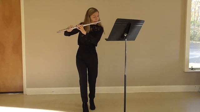 Lindsey Chalmers Audition- Andante Pastoral by P. Taffanel смотреть онлайн