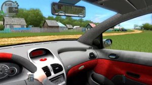 City Car Driving-КАТАЮСЬ НА Peugeot 206 РЕЗВАЯ МАШИНА.