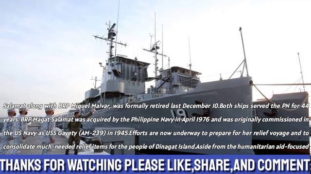 Philippine Navy will be using the recently decommissioned World War II-era corvette смотреть онлайн