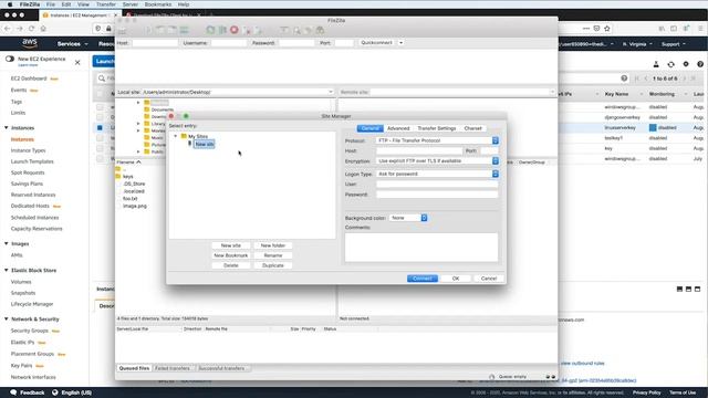 AWS Tutorial | How to Connect FileZilla (FTP) to an AWS EC2 Linux 2 Instance to Transfer Files смотреть онлайн