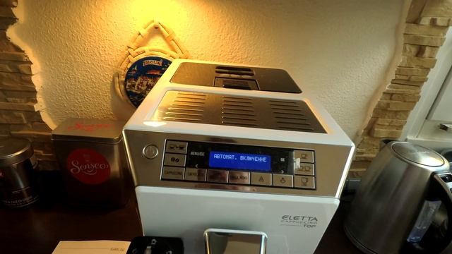 Обзор эспрессо кофемашины Delonghi Eletto Cappusccino Top смотреть онлайн