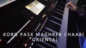 KORG PA 5X MAGHREB CHAABI ORIENTAL