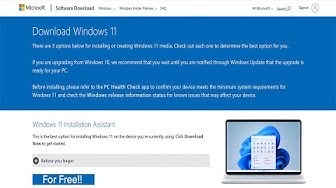 Как скачать Windows 11 совершенно бесплатно!