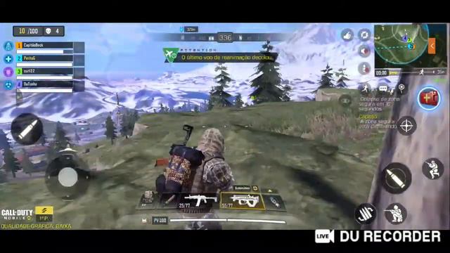 CALL OF DUTY mobile: Um pouco de FPS no A20 смотреть онлайн