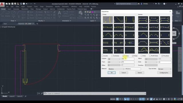 AULA 02- UTIL 2000 - COMO INSTALAR NO AUTOCAD, E GERAR QUADRO DE ESQUADRIAS AUTOMÁTICO смотреть онлайн