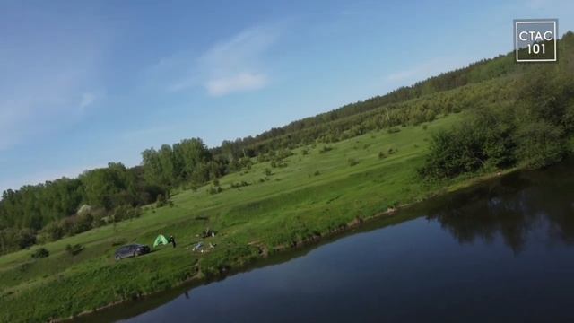 поездка в шилово на рыбалку, полет квадрокоптера отдых