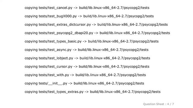 Django : Error trying to install Postgres for python (psycopg2) смотреть онлайн