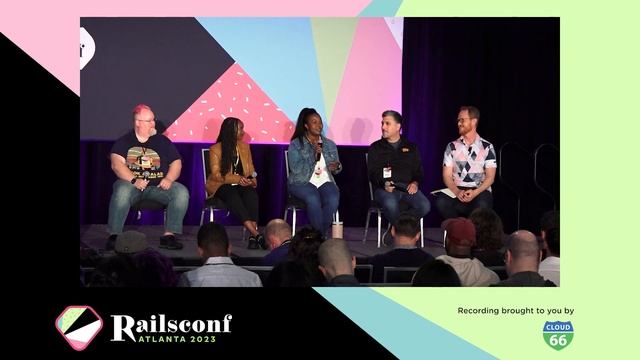 RailsConf 2023 - Mentorship Panel - Shana Moore, John Sawers, Ebun Segun, Erik Guzman & Adam Cuppy смотреть онлайн