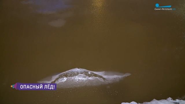Почему выходить на лёд в Петербурге опасно смотреть онлайн