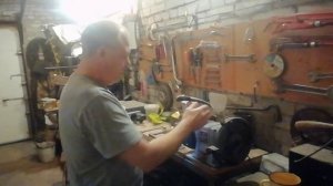 Заточка сферических ножей ледобура.