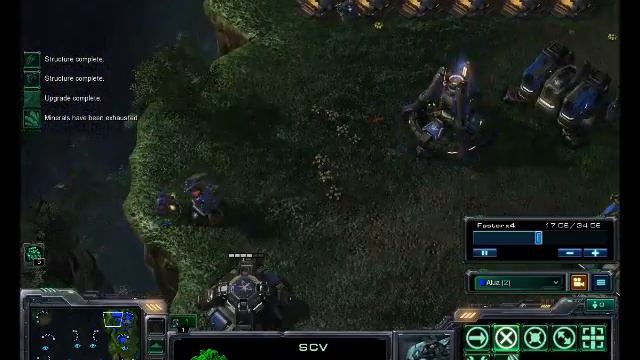 My First Starcraft 2 gameplay at battlenet! смотреть онлайн