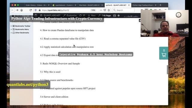 Python Algo Trading Infrastructure with Crypto Currency смотреть онлайн