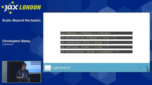 JAX London 2018 Session: Christopher Batey - Scala: Beyond the Basics смотреть онлайн