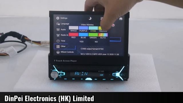 Single DIN car DVD player with screen смотреть онлайн