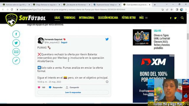 Pumas y Pachuca tendrían interés por Kevin Balanta ¿Cuál seria la respuesta de Gallos Blancos? смотреть онлайн