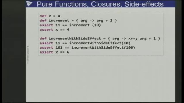Functional Groovy смотреть онлайн