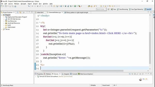 JSP Tags Scriptlet Expression Declaration Comment | servlet and jsp tutorial for beginners смотреть онлайн