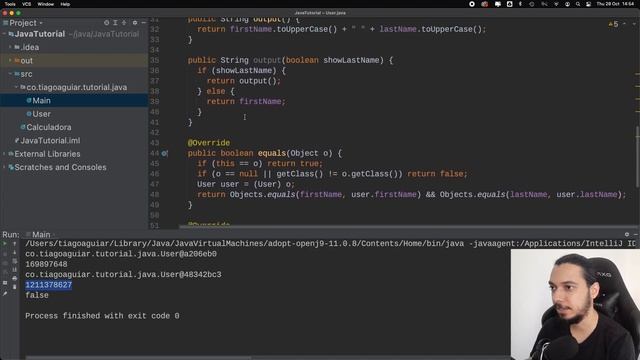 CURSO DE JAVA PARA INICIANTES - HASHCODE E EQUALS - PROGRAMAÇÃO EM JAVA #35 смотреть онлайн