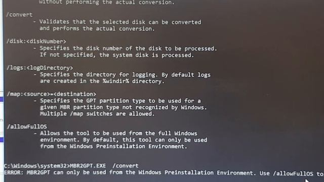 Convert Windows from Legacy BIOS to UEFI and partition MBR to GPT without data loss смотреть онлайн