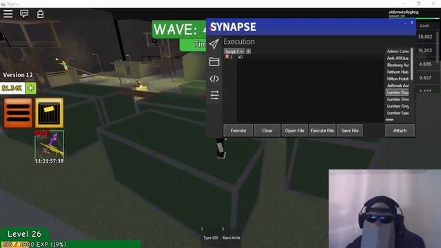 Roblox - Zombie Attack - Extended Hitboxes! смотреть онлайн