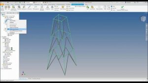 Урок Inventor Nastran: расчет рам и ферм с использование балочных элементов
