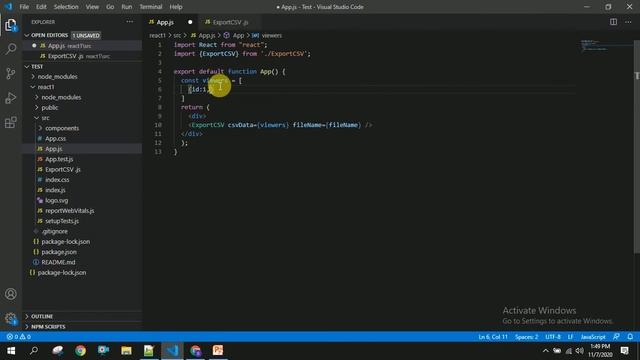 Excel Integration with React | Export data into Excel React смотреть онлайн