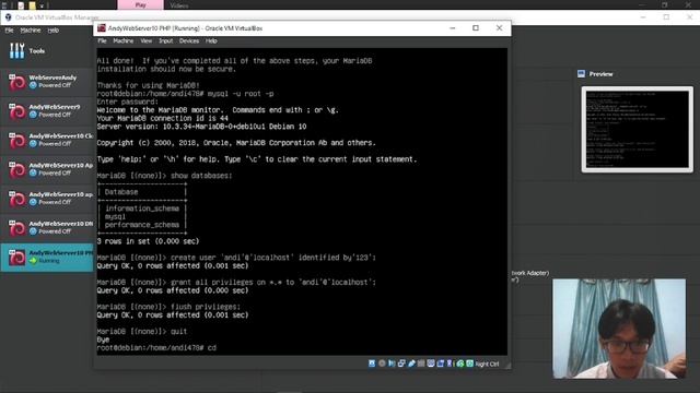 Konfigurasi Phpmyadmin, Mysql pada Linux Debian 10 смотреть онлайн