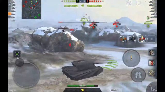 World of Tanks Blitz : Ep#6 T6 Dracula. Testing a new BlitzType Keyboard смотреть онлайн
