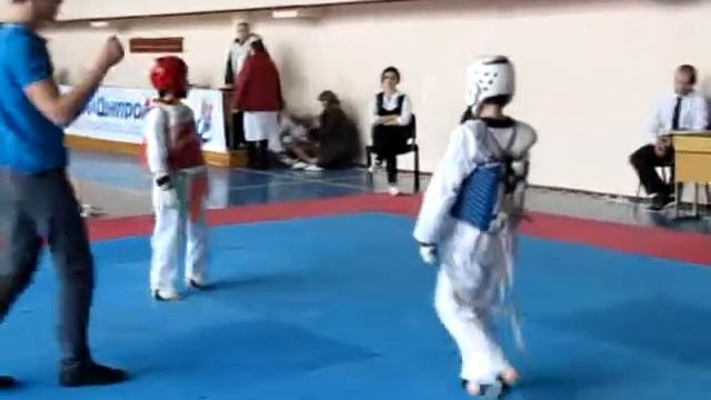 Открытый Кубок Днепродзержинска по тхэквондо ВТФ «Золотой Даянг» 23.11.2013 г. Товстуха К 2 смотреть онлайн